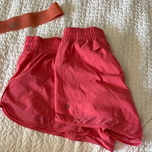 Athleta Coral Athletic Shorts